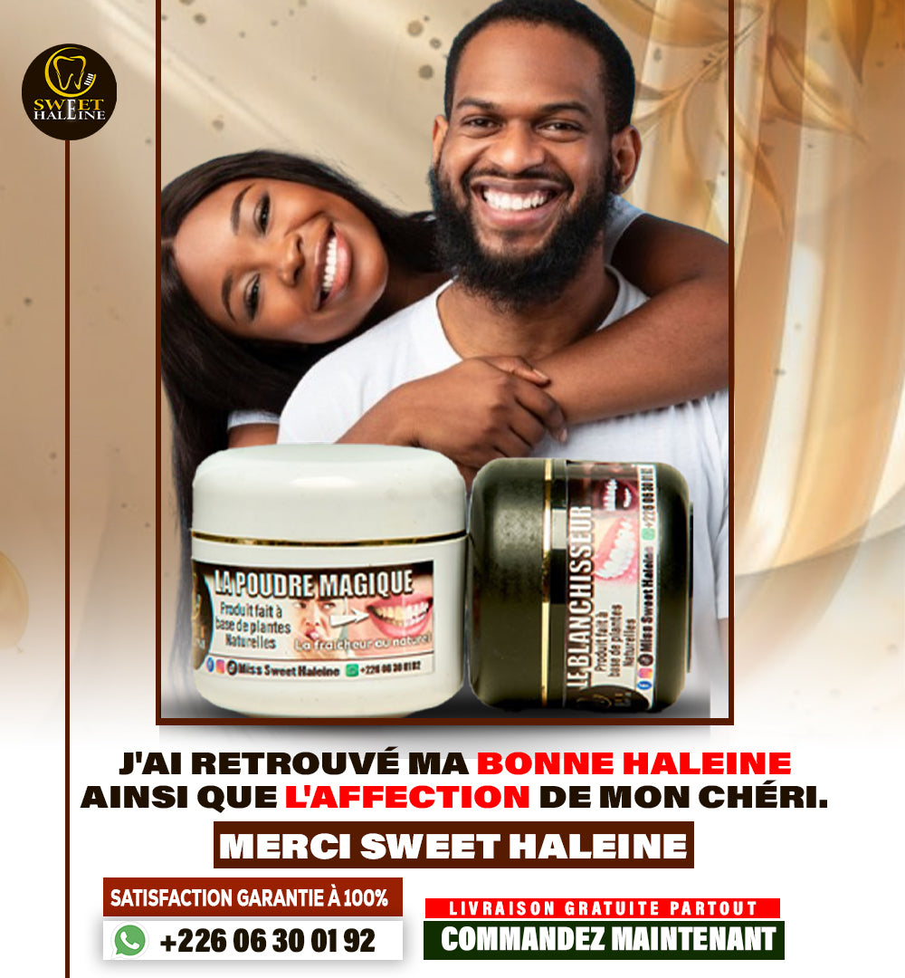 SWEET HALEINE : AVOIR UNE BOUCHE QUI SENT BON ENFIN !!!