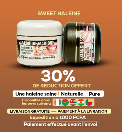 SWEET HALEINE : avoir une bouche qui sent bon enfin !!!
