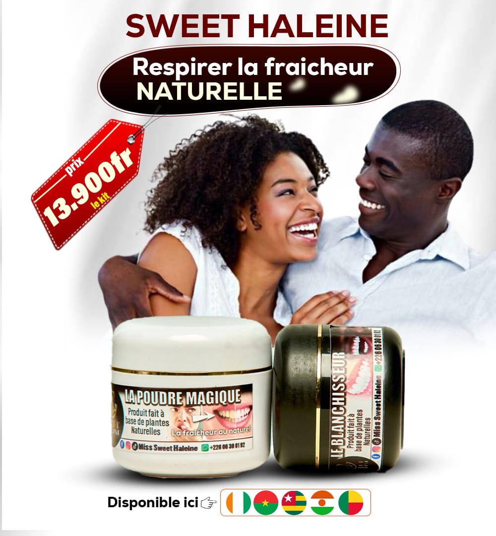 SWEET HALEINE : avoir une bouche qui sent bon enfin !!!