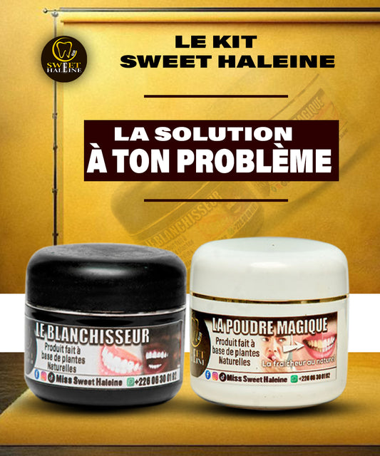 SWEET HALEINE : AVOIR UNE BOUCHE QUI SENT BON ENFIN !!!